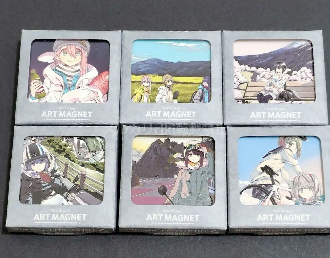 ゆるキャン△ 10周年 アートマグネット 全6種 ゆるキャン展 - メルカリ