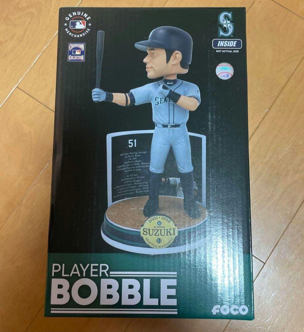 スズキ イチロー ICHIRO ボブルヘッド 世界限定3000個 殿堂入り - メルカリ