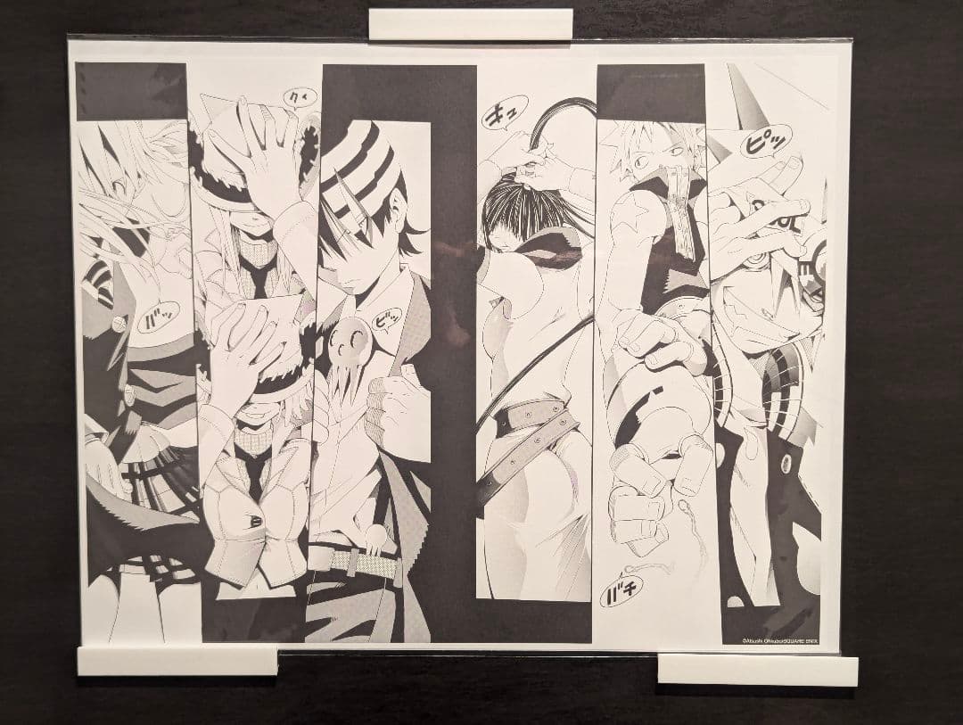 ソウルイーター展 複製原稿 A マカ ソウル キッド 展示会 大阪会場限定