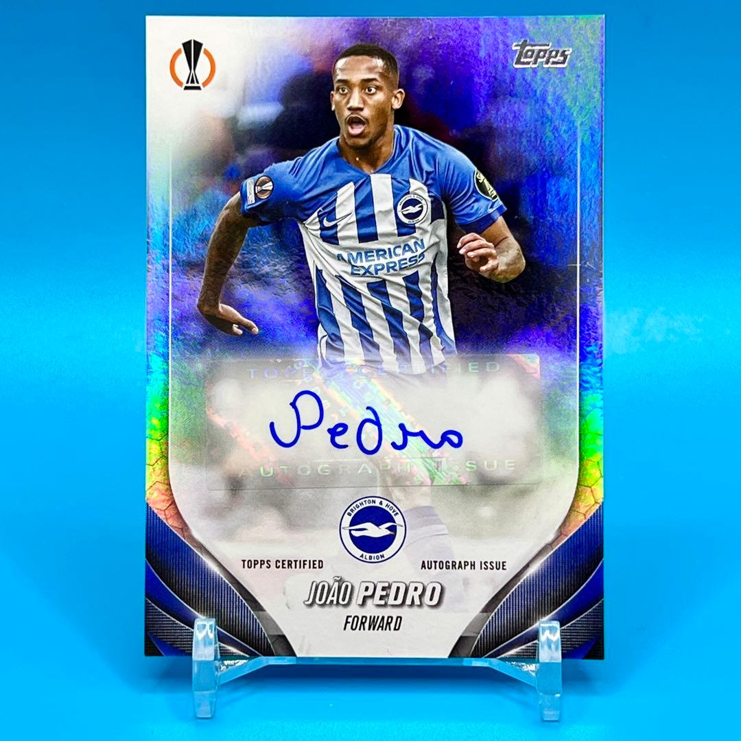 Topps UCC JOAO PEDRO ジョアン・ペドロ 直筆サイン - メルカリ
