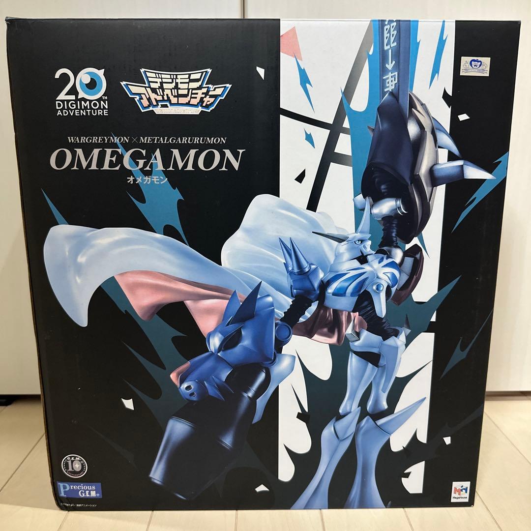 デジモンアドベンチャー G.E.M.シリーズ オメガモン フィギュア 開封品