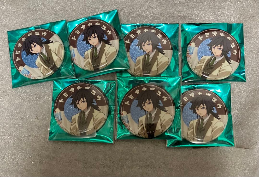 鬼滅の刃 冨岡義勇 AGF 純喫茶 缶バッジ まとめ売り7点 鬼滅の刃 AGF 純喫茶 コースター 冨岡義勇 - メルカリ