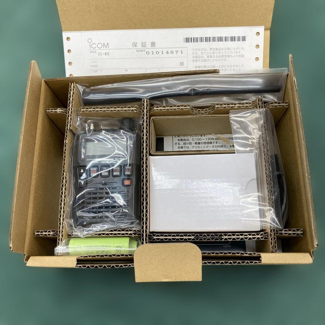 【新品未使用】ICOM IC-R6 航空無線　エアバンド受信に最適 ICOM（アイコム） IC-R6 アイコム広帯域受信機ミニアンテナ付エア