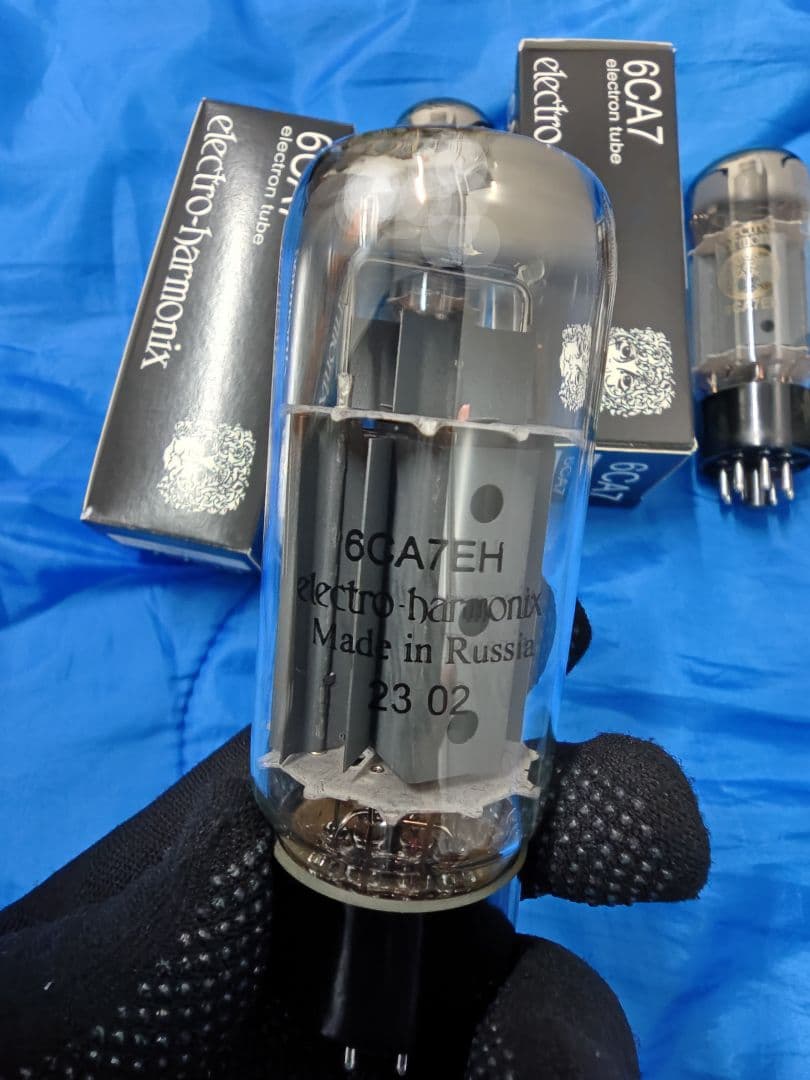 エレクトロハーモニクス 6CA7(EL34)太管ペア管 未使用品 その2 - メルカリ
