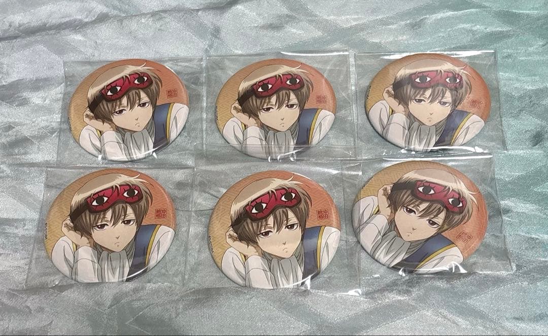 沖田総悟 銀魂 一休み 缶バッジ - メルカリ