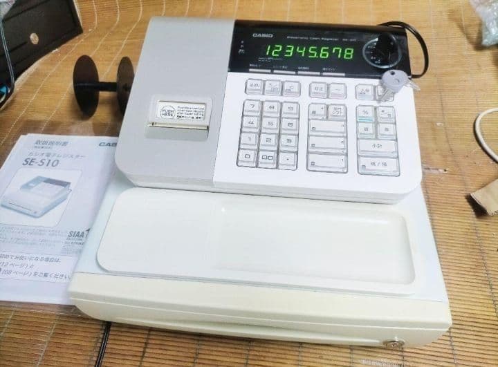 カシオレジスター SE-S10 人気コンパクト送料無料 331141