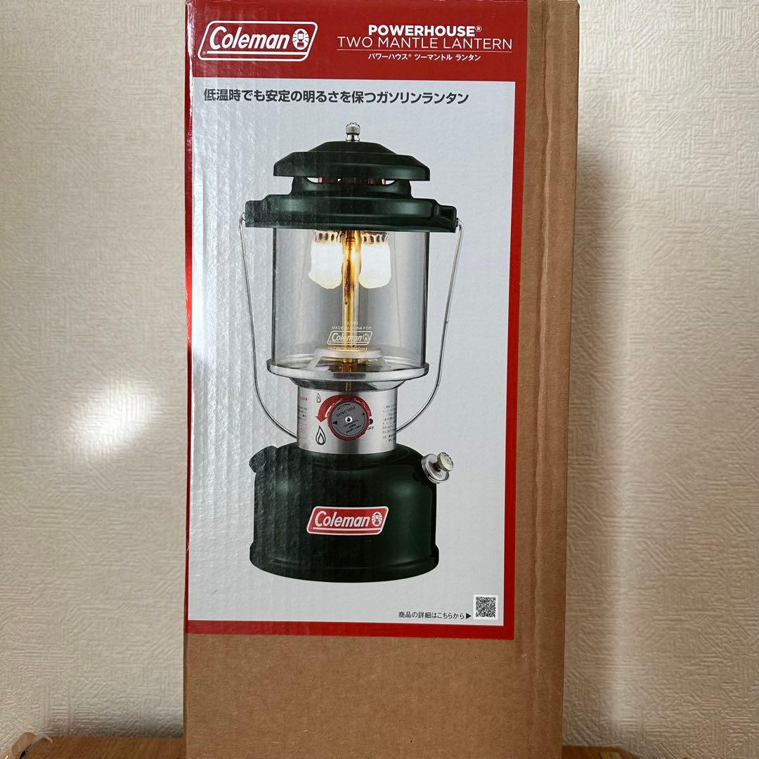 【新品　未使用　未開封】Coleman ツーマントルランタン　パワーハウス パワーハウスツーマントルランタンの通販｜キャンプ用品のコールマン
