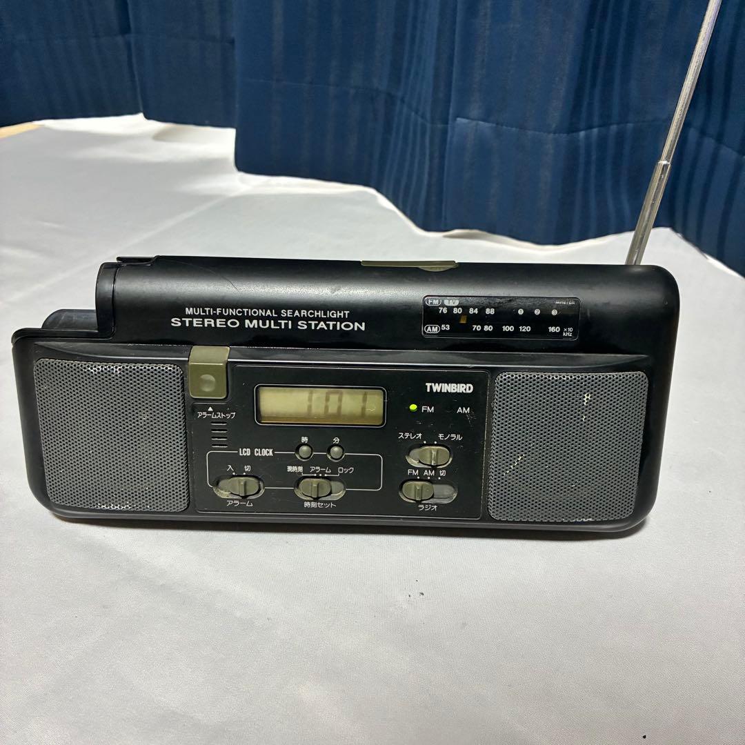 ジャンク】TWINBIRD LS-820型 携帯ラジオ - メルカリ
