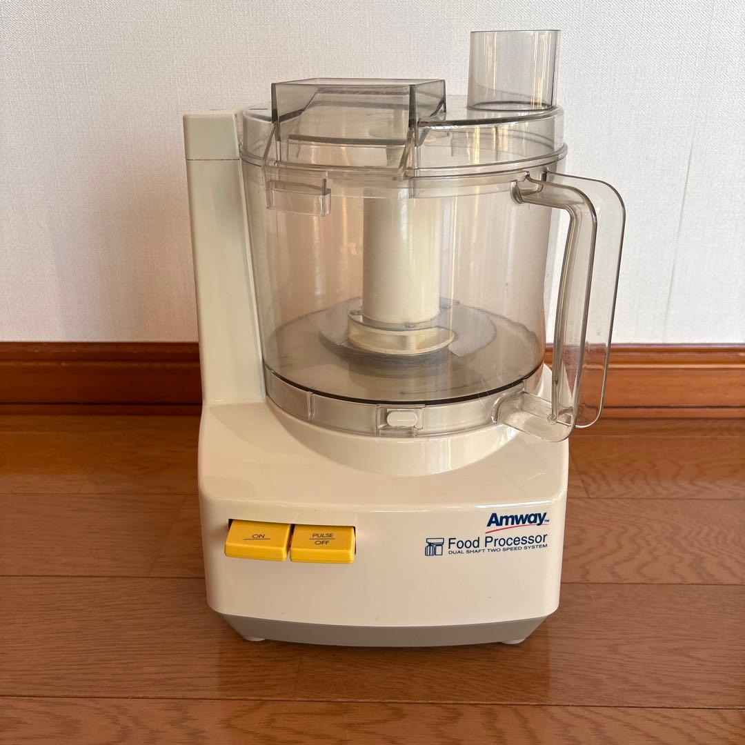 Amway フードプロセッサー 付属品付き フードプロセッサー 黒＋ケース付オプションパーツセット) ：Amway