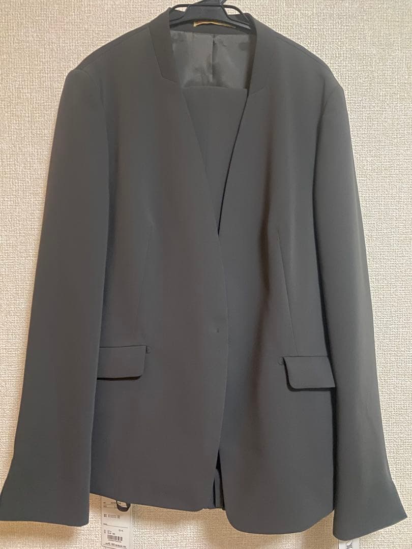 チョコクッキーさん専用【未使用・タグ付】オリヒカ　レディーススーツセットアップ 夏のらくちんなやつ🤭 #ORIHICA #オリヒカ #レディス #高身長コーデ