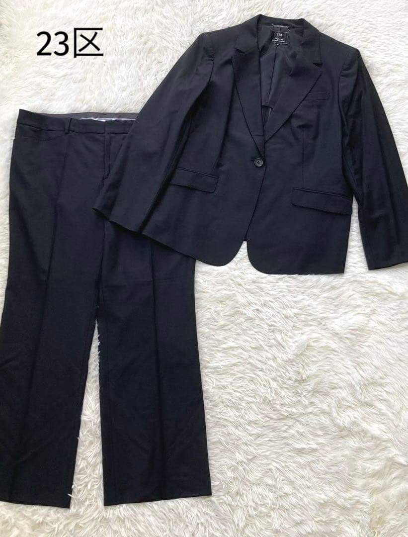 ♥️ショコラ♥️ 　23区♡スーツ　フォーマル　ジャケット　パンツ　大きい 楽天市場】入学式 ママスーツ 卒業式 母 セレモニー パンツ スーツ