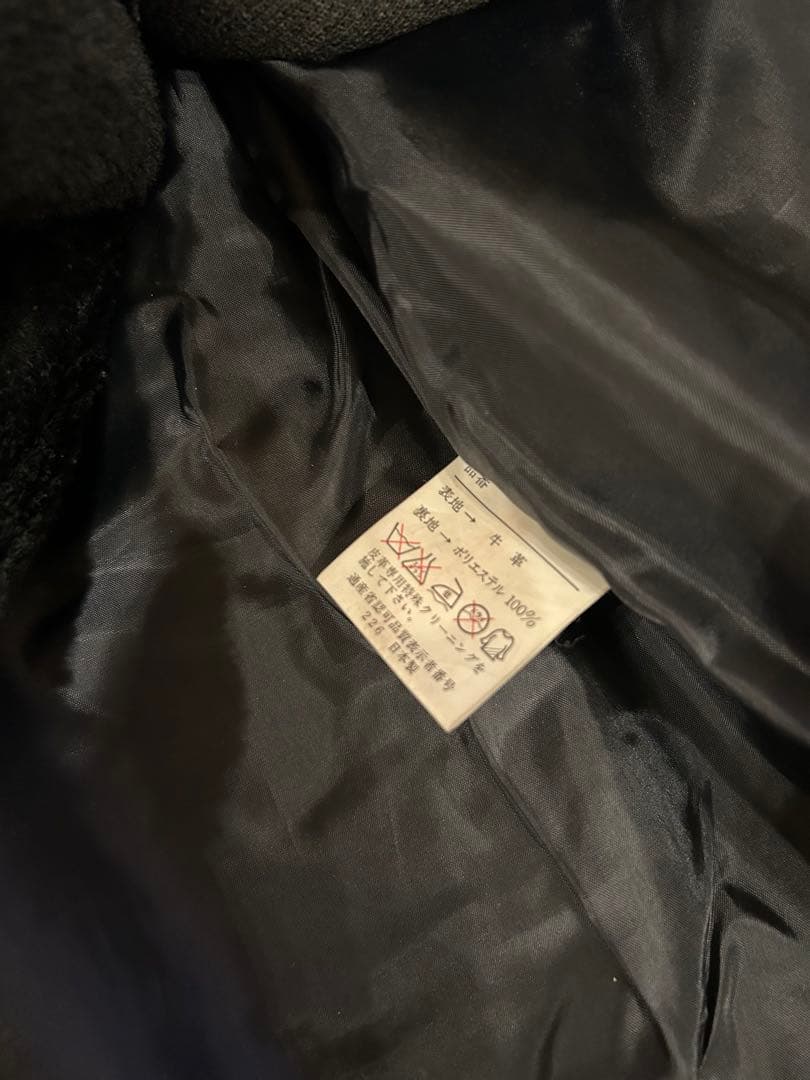 未使用級 vintage レザー G1 フライトジャケット MA-1 ファー ファー