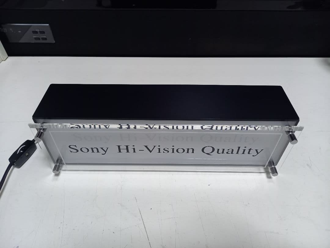 希少　SONY　ノベルティ　ディスプレイ　電光看板　ネオンサイン　非売品