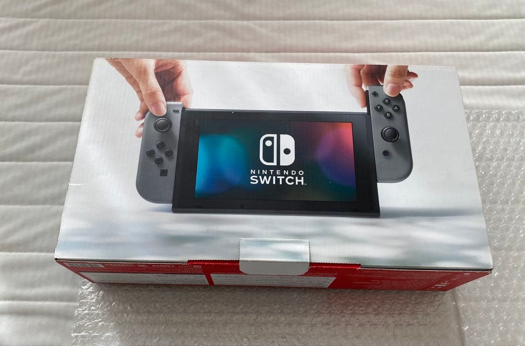 完品】Nintendo Switch 初期型 グレー - メルカリ