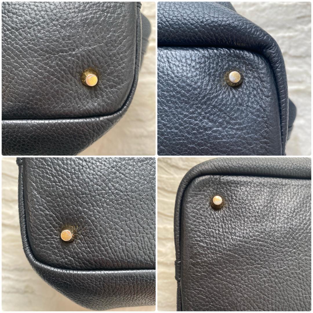 CIMABUE 大容量トートバッグ A4 シボ革 黒 ゴールド金具 メンズ - メルカリ