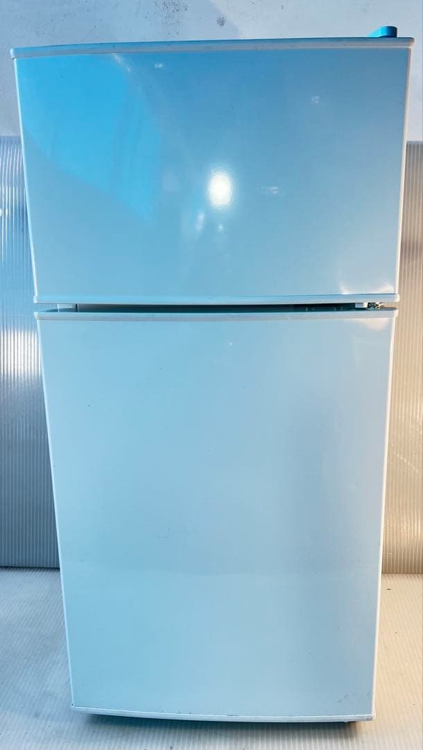 ホワイト トップフリーザー冷蔵庫#ONE STEP TE-RE101 ONE STEP 冷蔵庫 一人暮らし 冷凍冷蔵庫 2ドア 小型 家庭用 上段冷凍庫