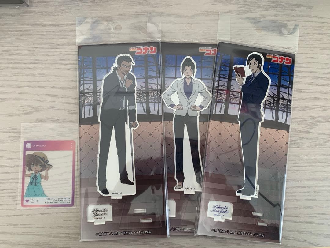 名探偵コナン 諸伏高明 大和敢助 上原由衣 長野県警 アクリルスタンド