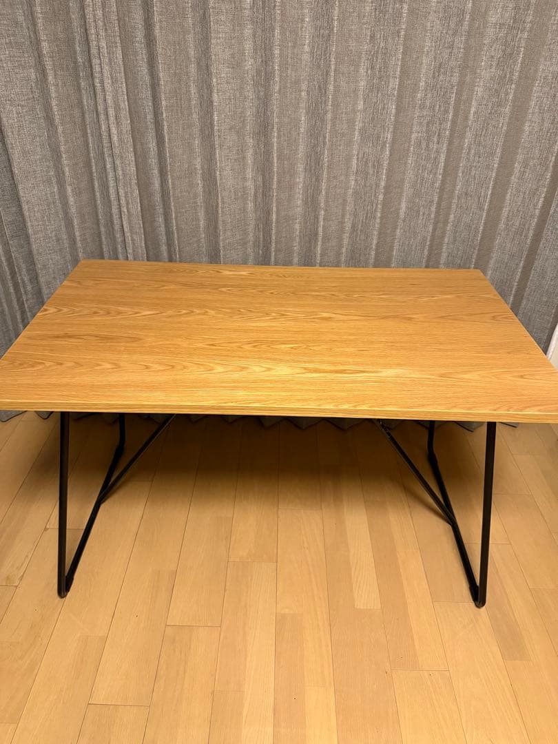 無印良品 折りたたみテーブル 幅120cm オーク材 02603960 デスク