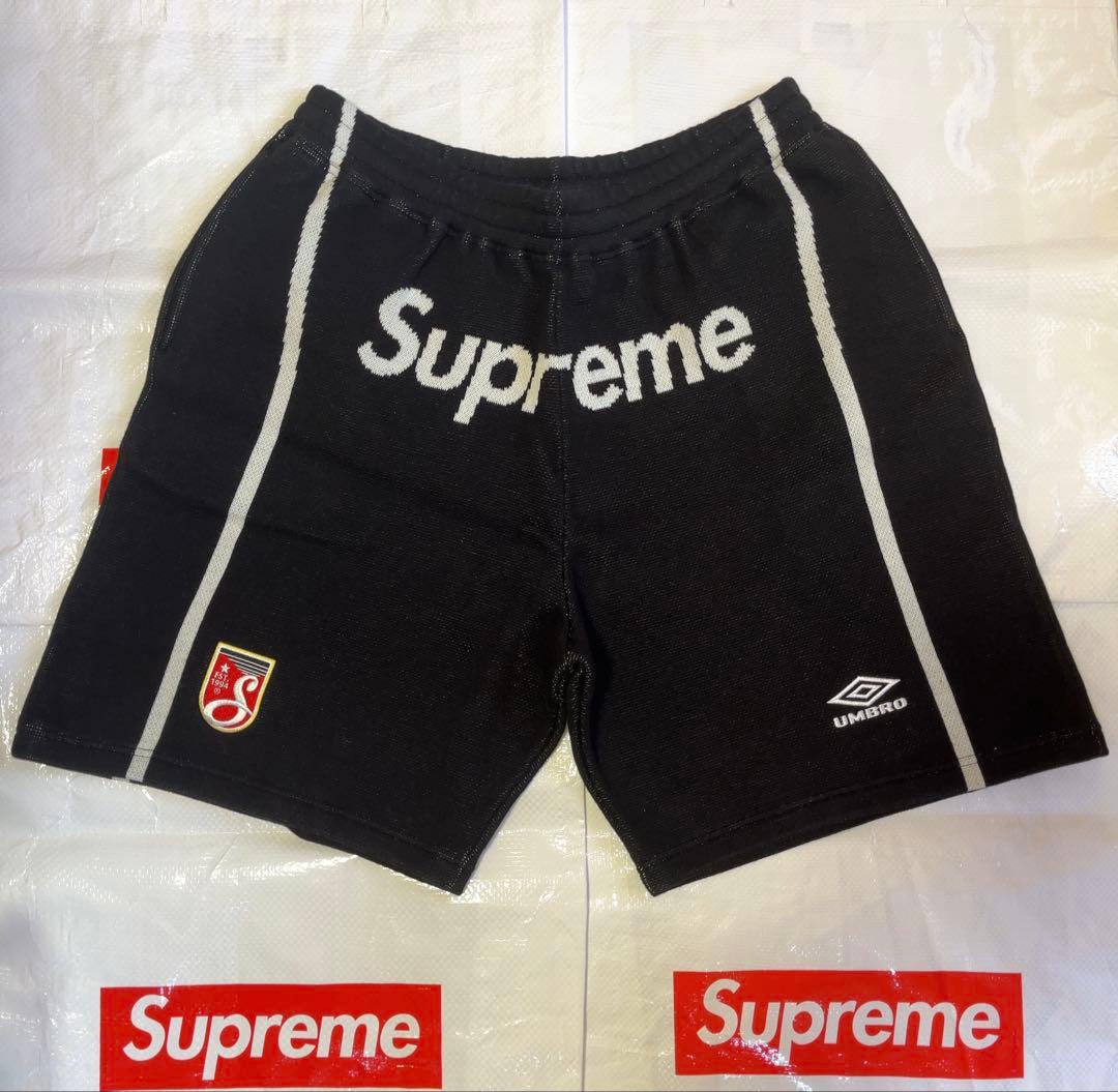 新品】 Supreme Umbro Knit Soccer Short / L - メルカリ