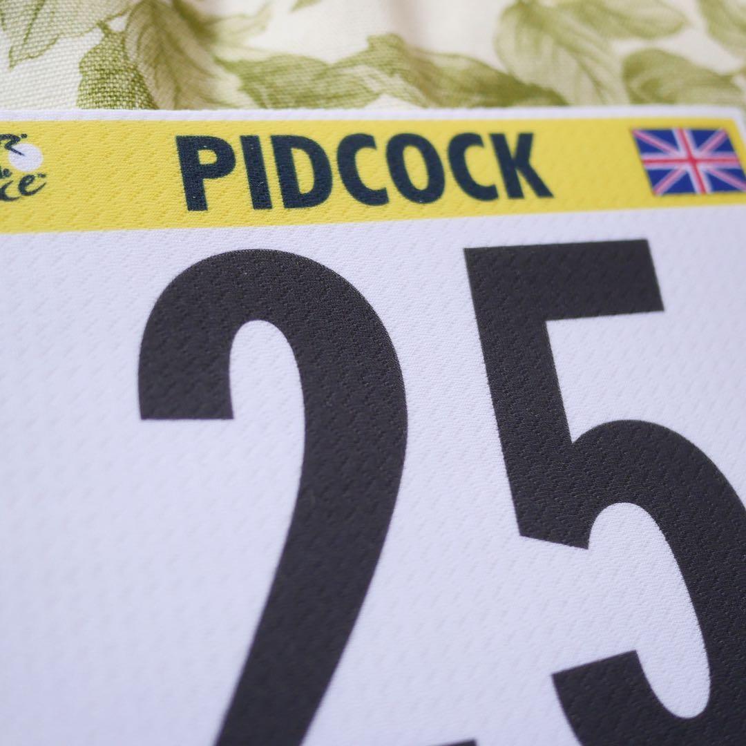 選手支給品 ツールドフランス 実物レースナンバー トム・ピドコック