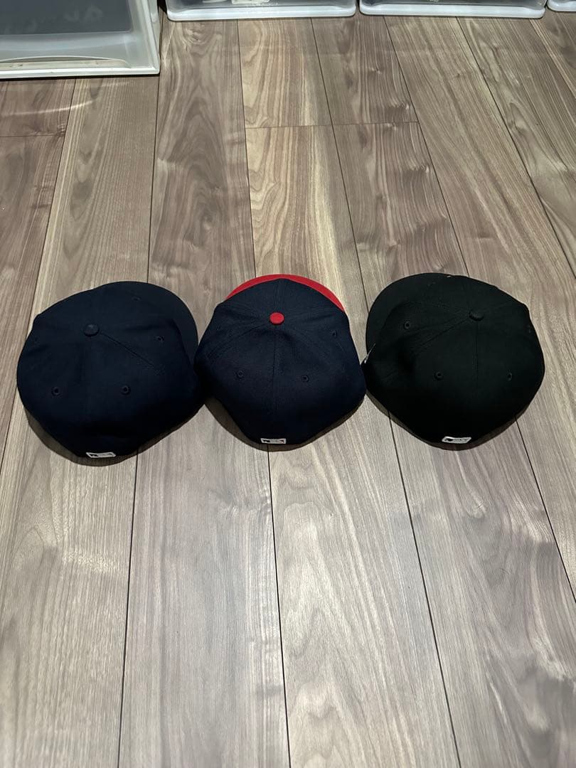 NEW ERA】 MLB公式キャップ 7 3/8 58.7cm3点セット