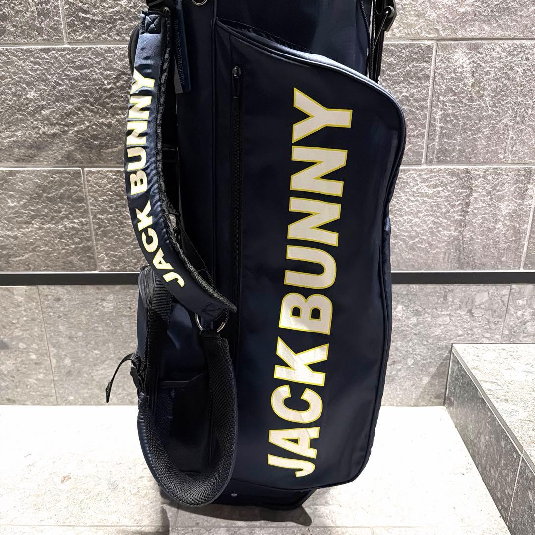 JACK BUNNY ネイビーキャディバッグ - メルカリ