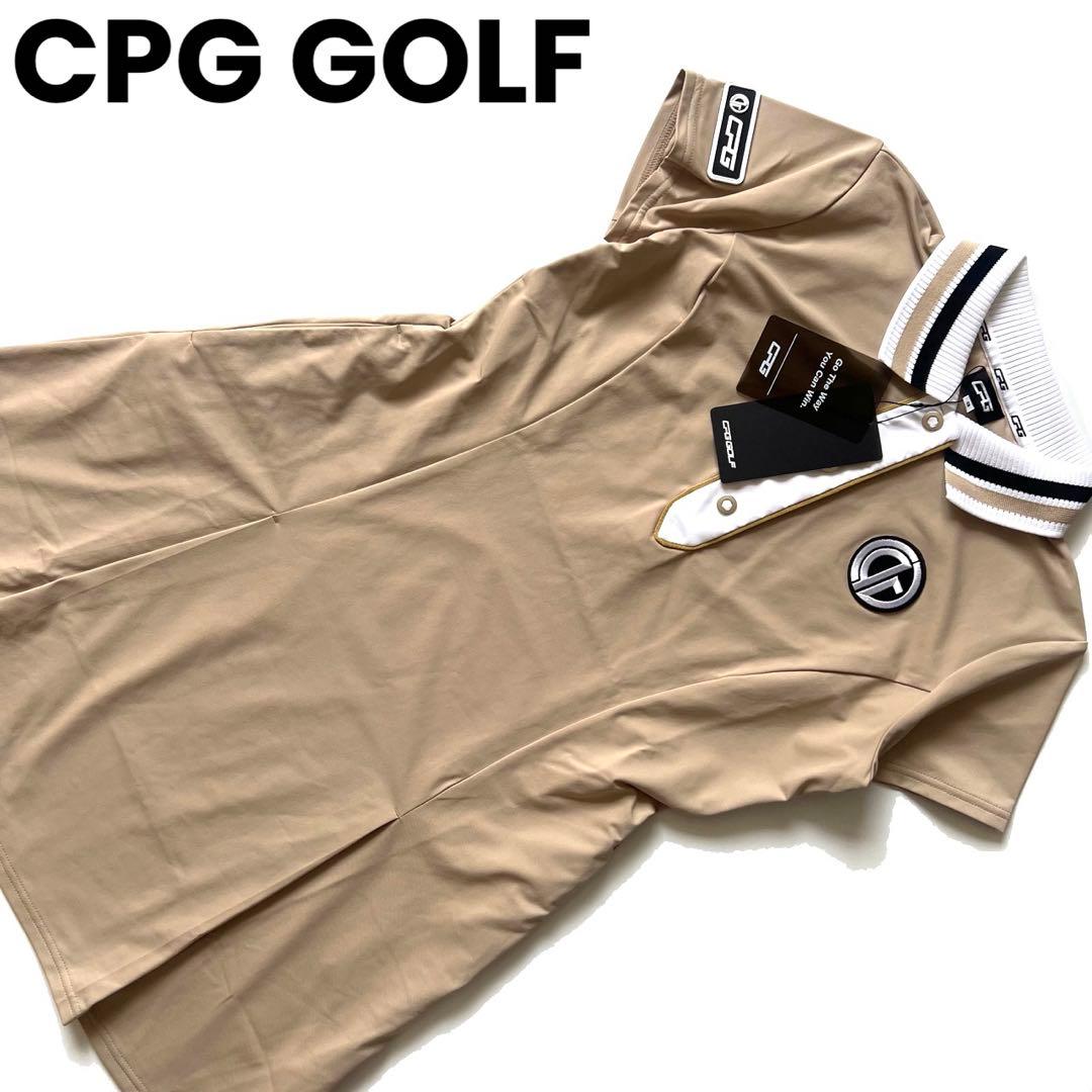 【新品】CPG GOLF シーピージーゴルフ　ポロシャツ　ワンピース　スカート レディース CPG ゴルフウェア ワンピース リブポロワンピース