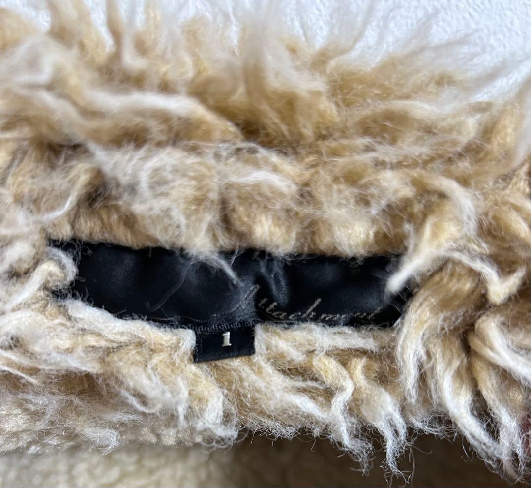 00s archive】 attachment fur jacket - メルカリ