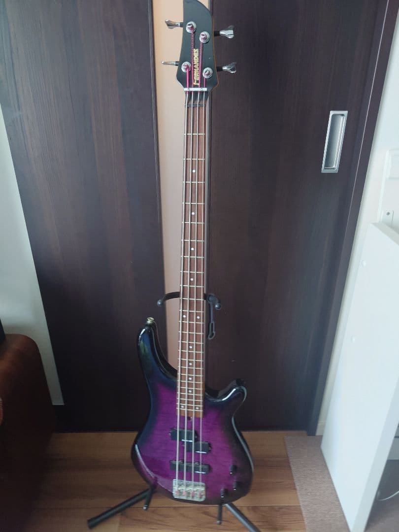 FERNANDES 紫色 エレキベース 4弦 - メルカリ