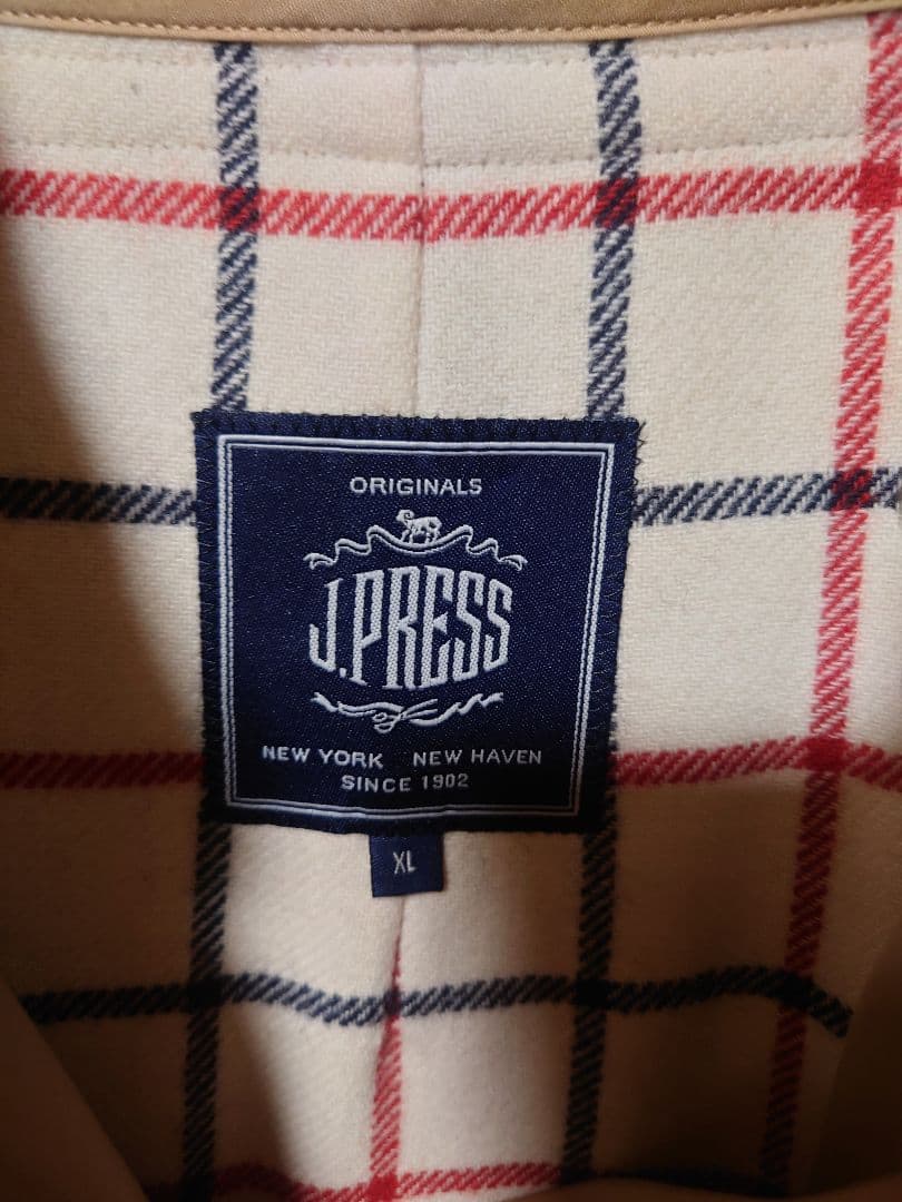 新宿伊勢丹購入J.PRESS ORIGINALSベージュ トレンチコート XL