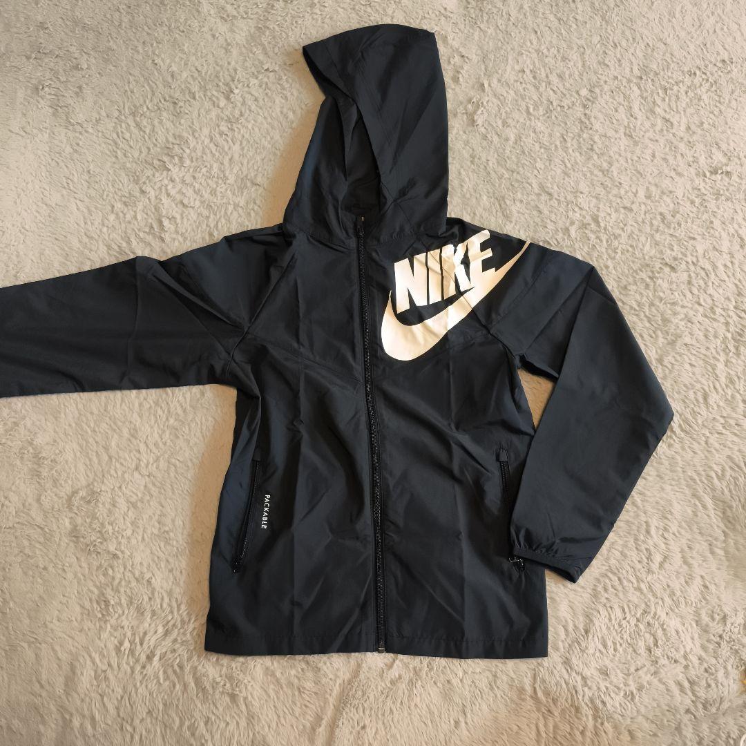Nike フード付きジャケット ブラック Mサイズ145/72 - メルカリ