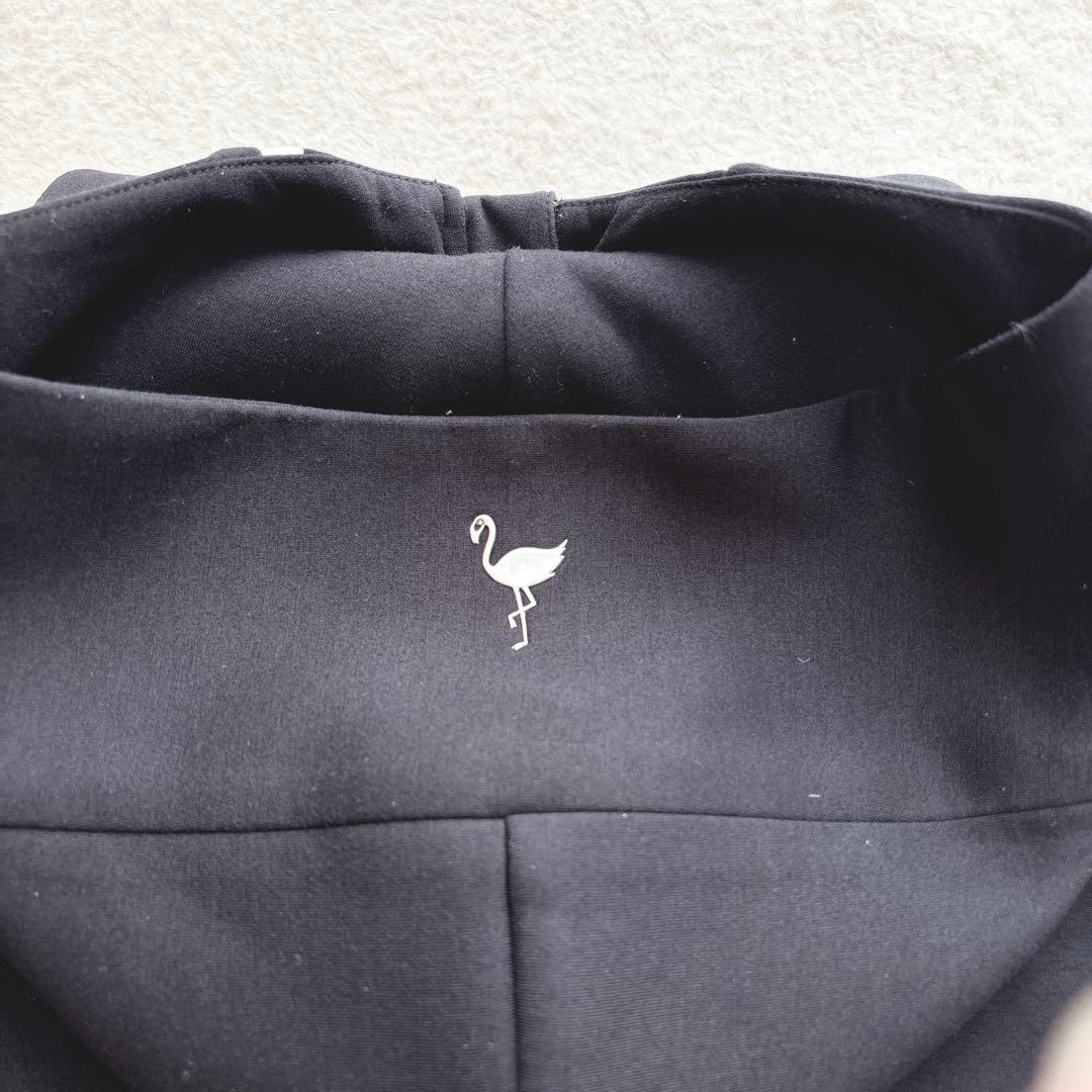 ジュン アンド ロペ エンボスロゴ フーディージップ長袖ブルゾン