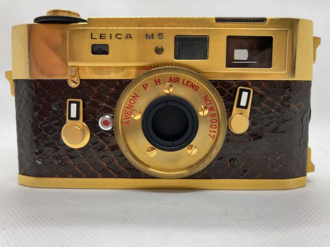 値下げ☆ライカM5☆アベノン ピンホールレンズおまけ☆実用☆ゴールド