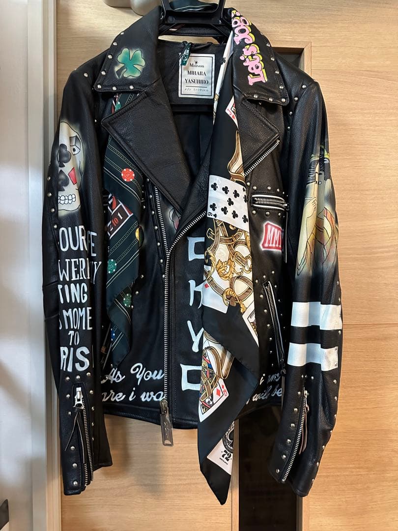 新品未使用 メゾンミハラヤスヒロ ライダース唯一無二 - メルカリ