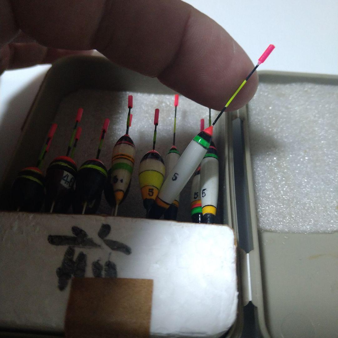 自作 ハエ釣り浮き 13個 NO11 - メルカリ