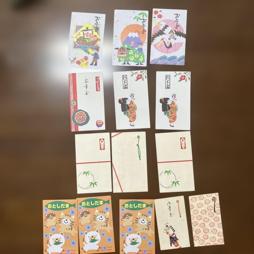 昭和レトロ 平成レトロ ポチ袋 お年玉袋 まとめ売り - メルカリ