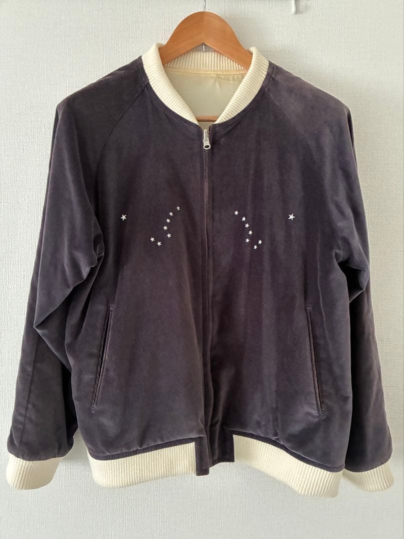 varde77 アラスカジャケット 別珍 スカジャン スーベニア ベトジャン