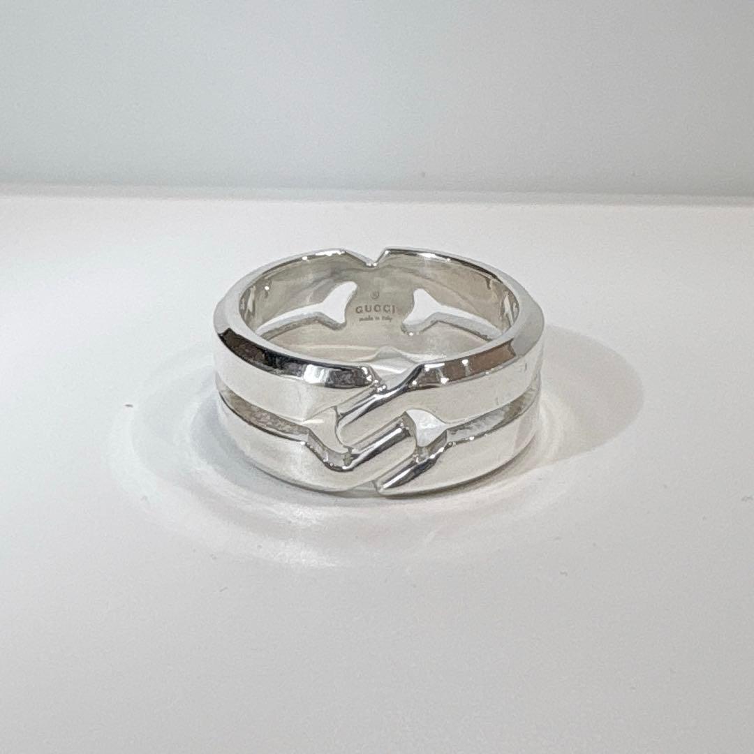 美品 GUCCI ノット インフィニティ リング #24 22号 - メルカリ
