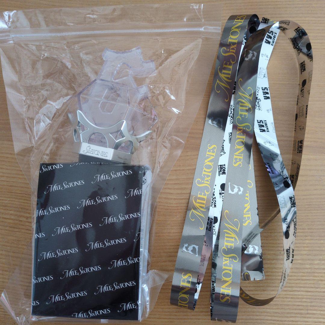 SixTONES mile SixTONES ペンライト 銀テ付き - メルカリ