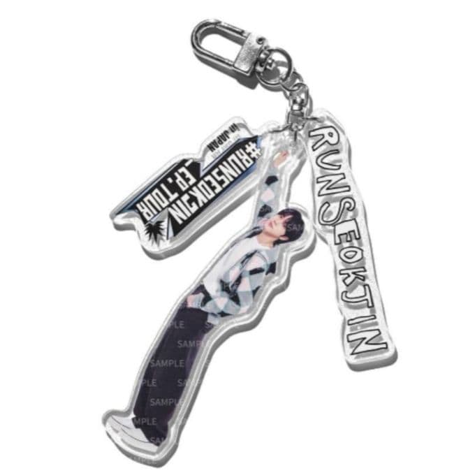 BTS JIN RUNSEOKJIN ACRYLIC KEYRING - メルカリ