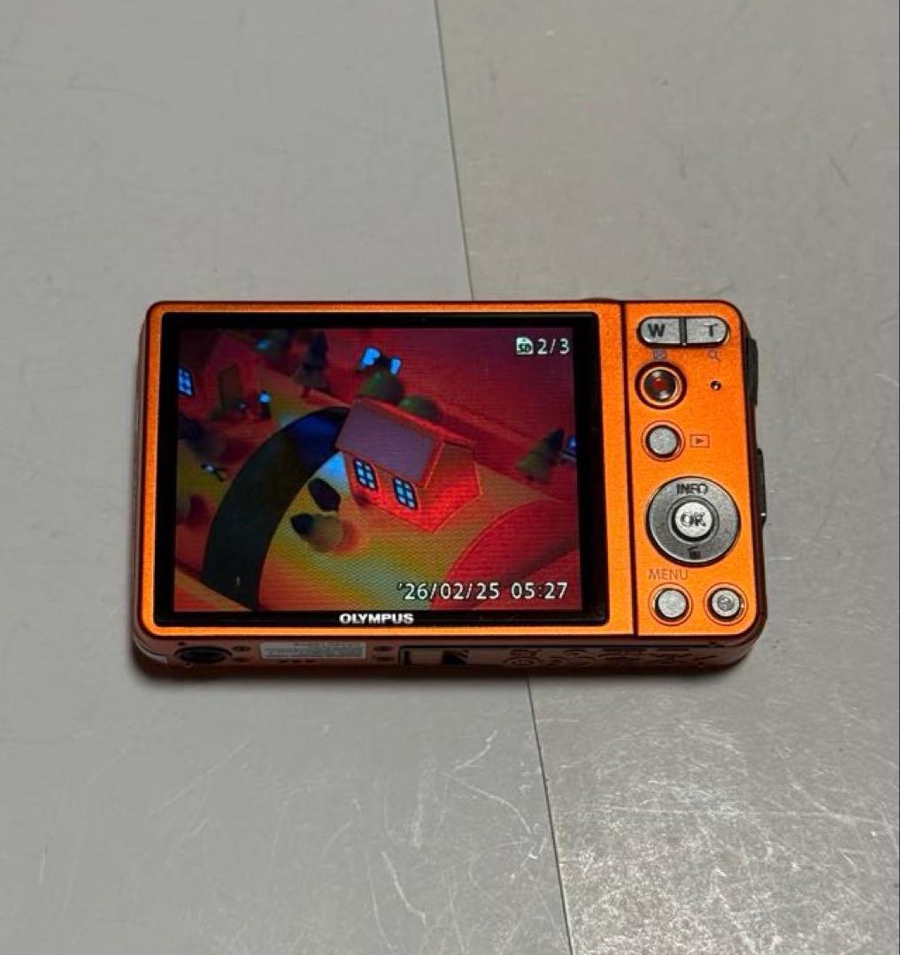 オリンパス OLYMPUS VG-145 オレンジ - メルカリ