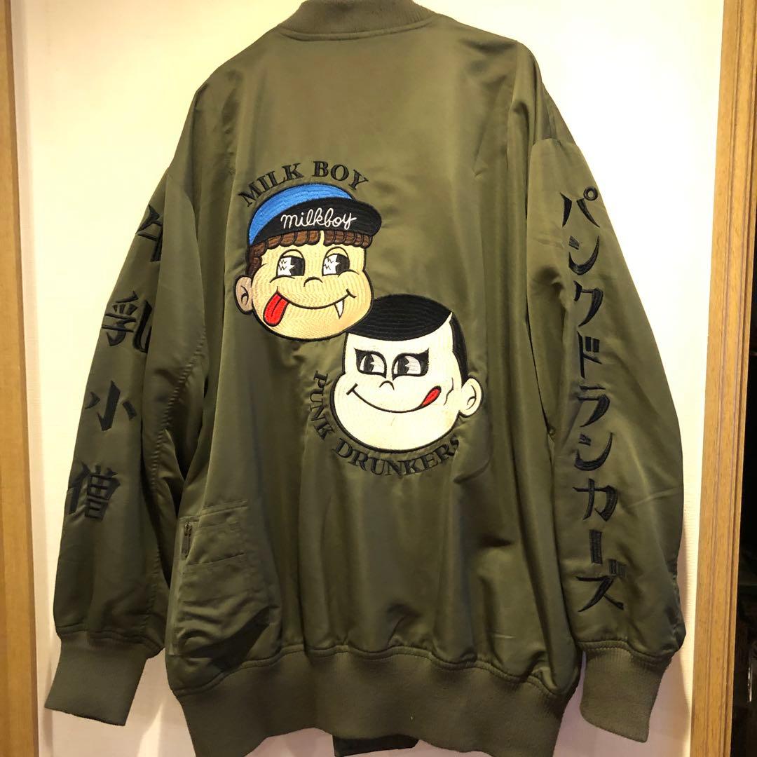 パンクドランカーズ✖️ミルクボーイコラボアイテム MBPD スカジャン