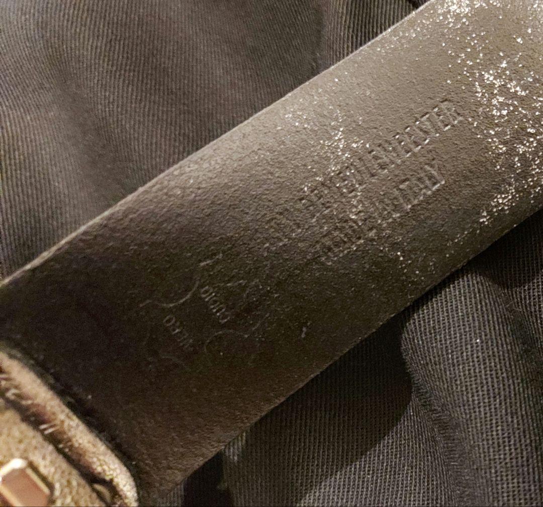 希少ann demeulemeester アンドゥムルメステール本人期ベルト - メルカリ