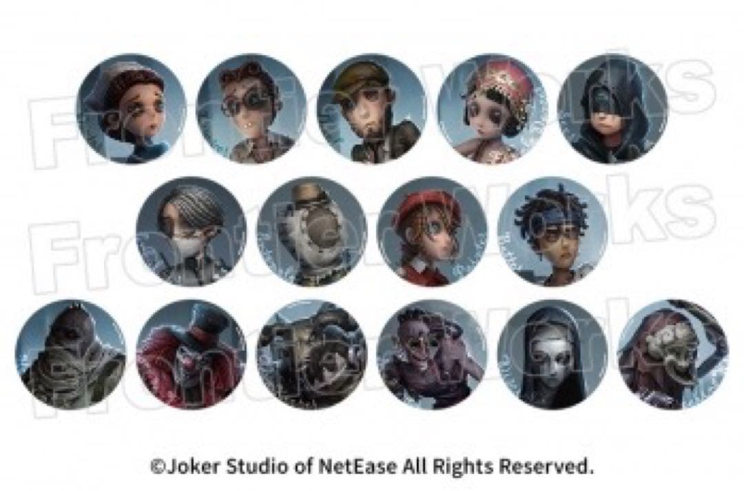 アイデンティティ　第五人格　<RE:シリーズ> 缶バッジ Vol.1　6箱