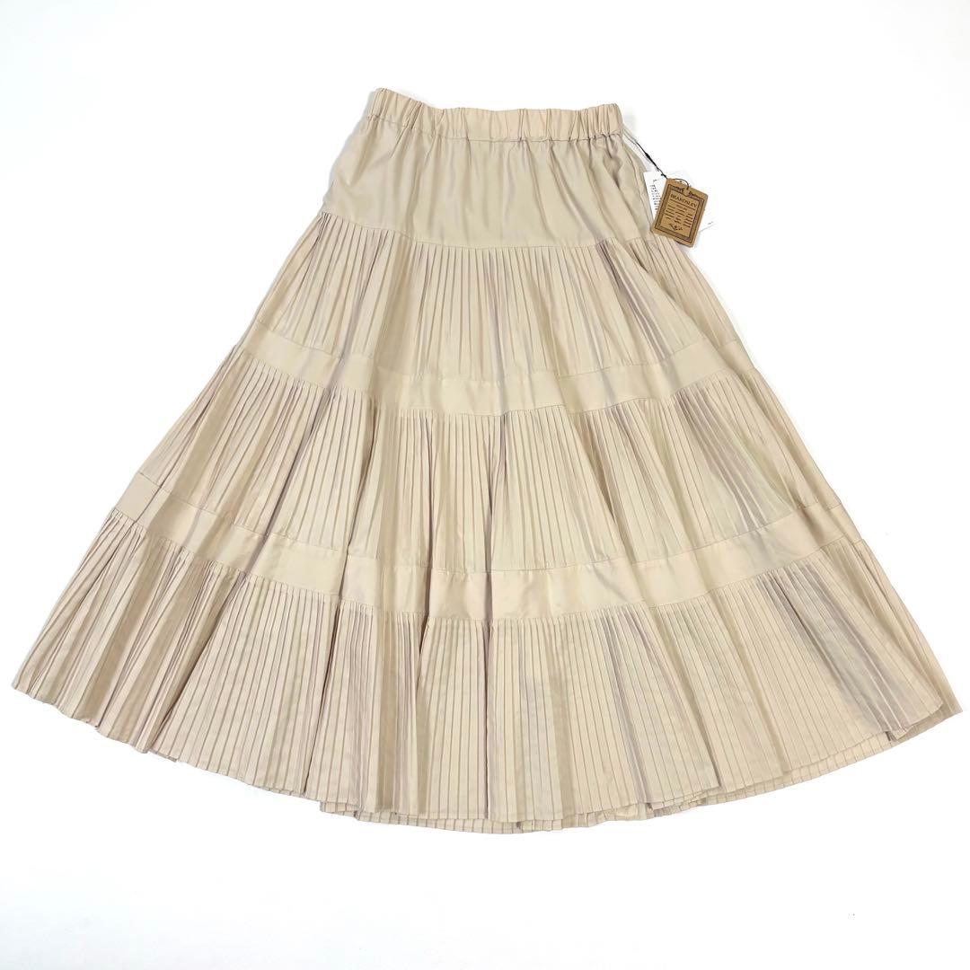 BEARDSLEY ビアズリー プリーツティアードスカート BEARDSLEY（ビアズリー） スカート プリーツティアードスカート