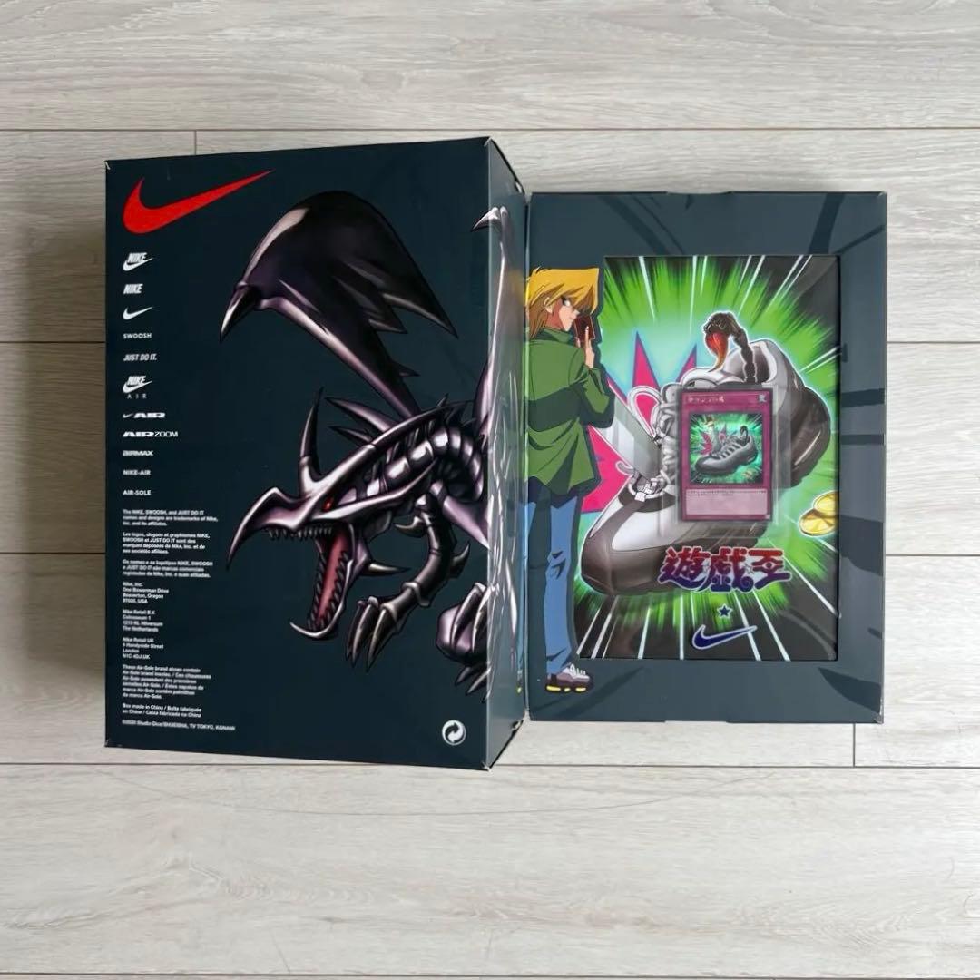 NIKE 遊戯王 毒サソリの罠 カード 箱 城之内 日本限定 プロモカード