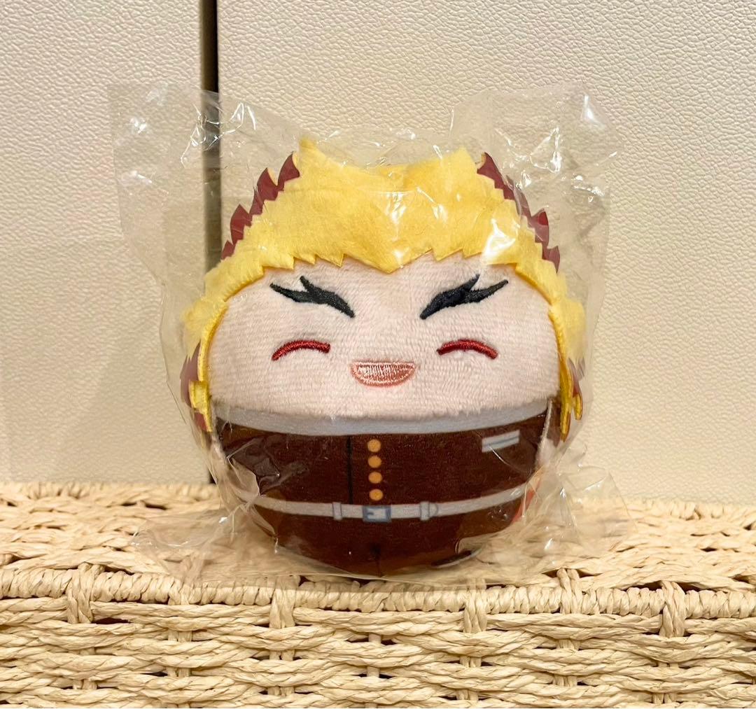 ☆美品☆鬼滅の刃 煉獄杏寿郎 煉獄さん ふわコロりん ニッコリ 無限城