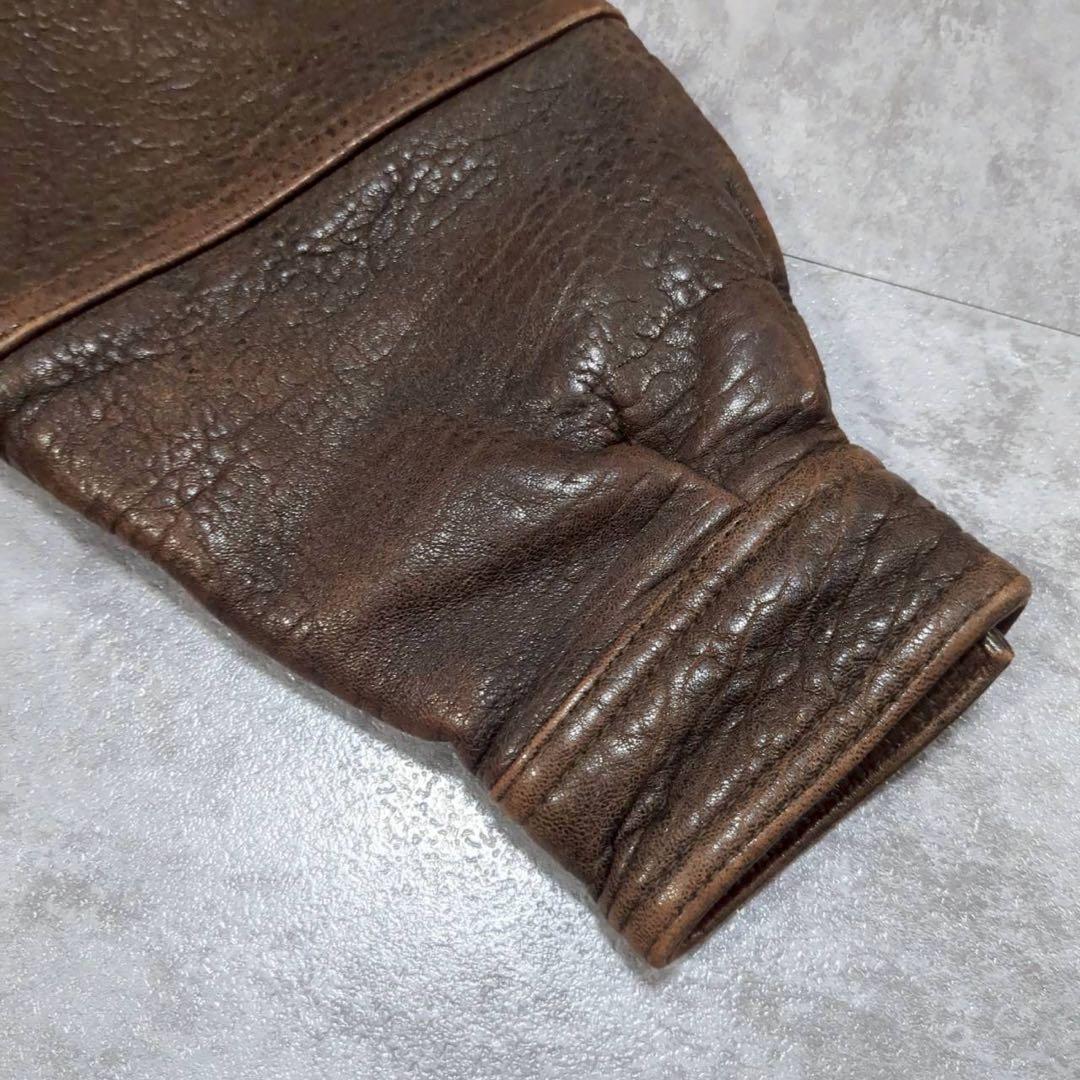 archive】Wind Armor ラムレザー フライトジャケット 短丈 S - メルカリ