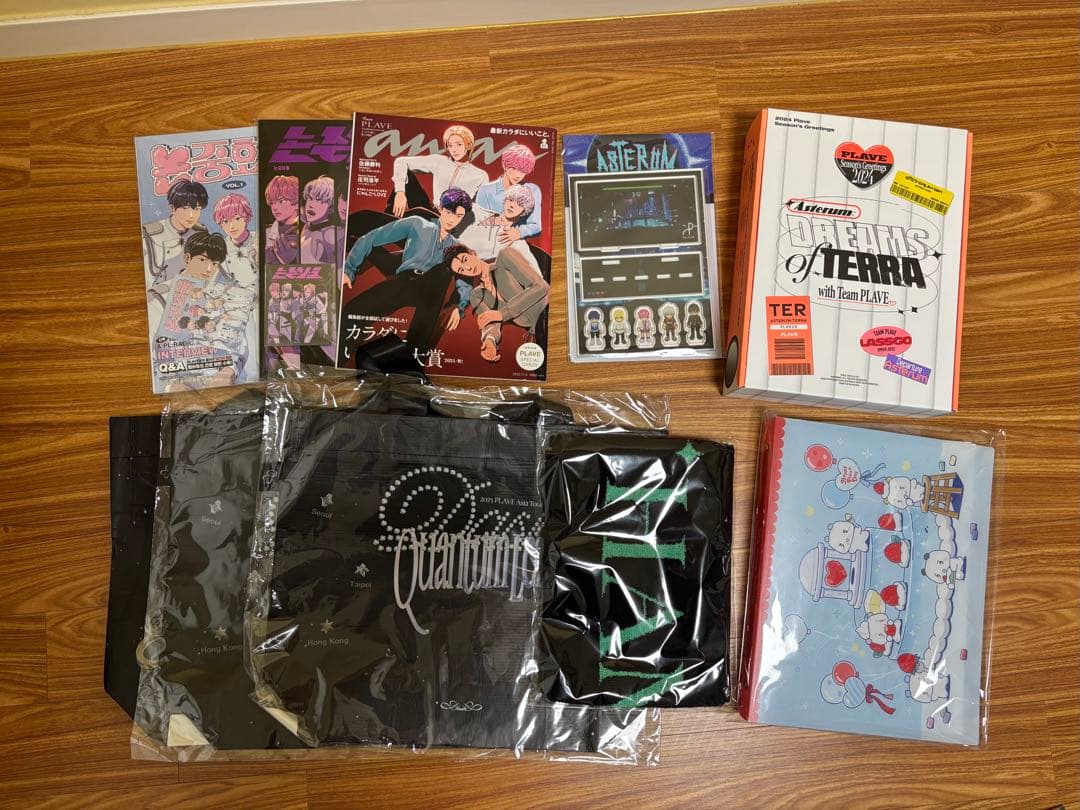 送料込み)PLAVEシーグリ バインダー ペンライト mmmm トレカ 논중화물