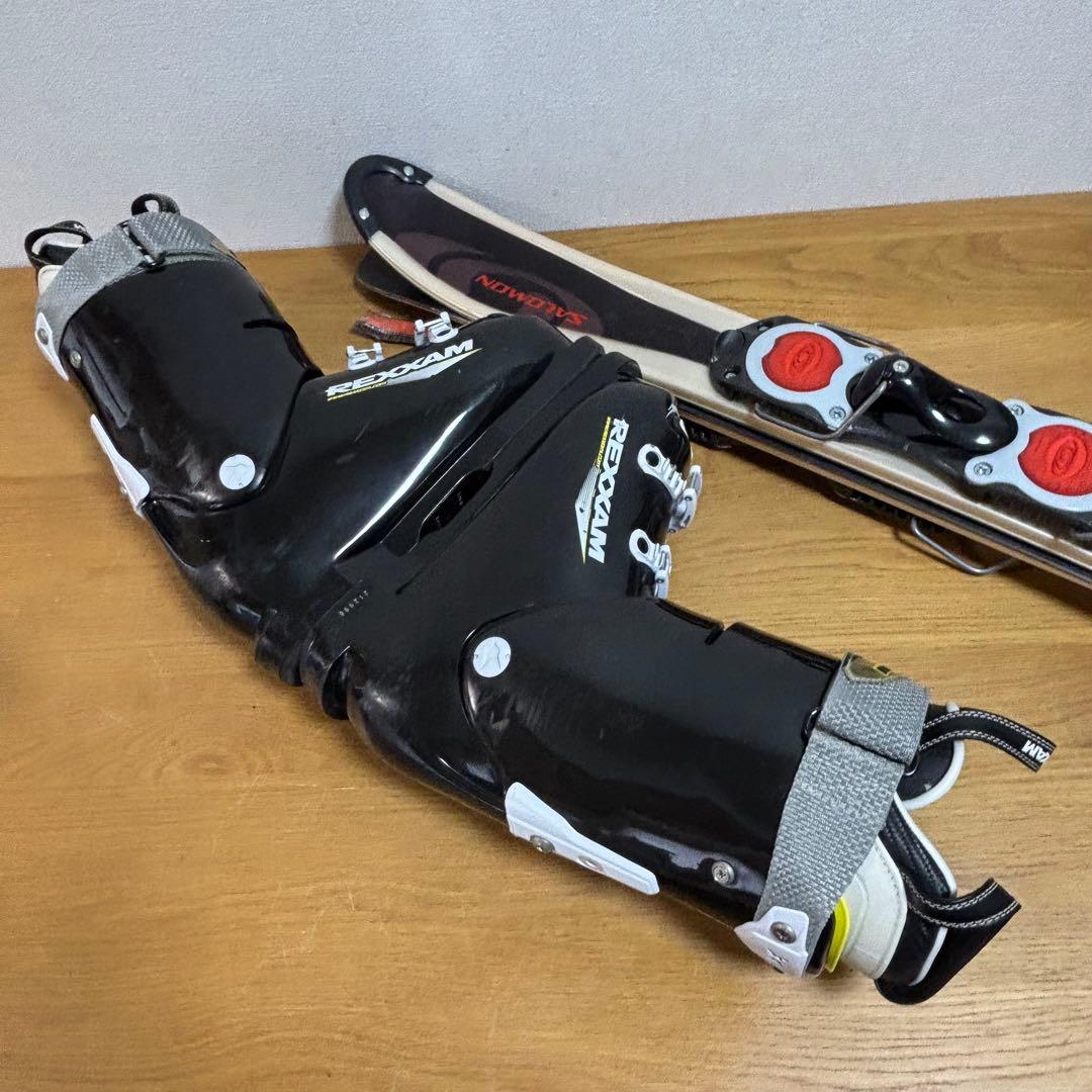 メンズ　ショートスキー　ファンスキーセット　27〜27.5cm Salomon